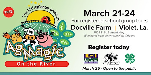 AgMagic on the River - Spring 2023 - Tuesday, March 21, 2023