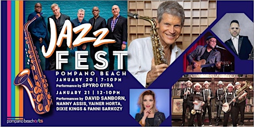 Jazz Fest Pompano Beach 2023 | SPYRO GYRA & DAVID SANBORN