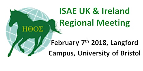 International Society for Applied Ethology (ISAE) UK & Ireland Regional Meeting 2018 - Bristol  primary image