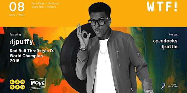 WTF! presents DJ Puffy