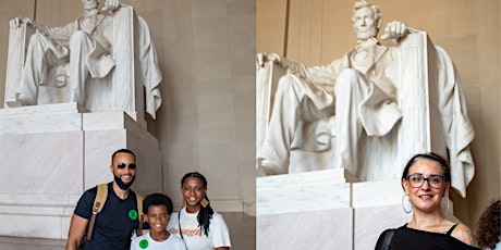 30 minute photoshoot at the Lincoln Memorial
