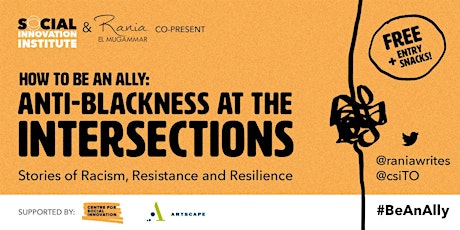 How to be an Ally: Anti-Blackness at the Intersections primary image