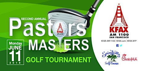 KFAX's 2nd Annual Pastors Masters Golf Tournament primary image