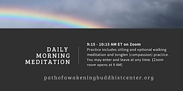 Daily Online Morning Meditation