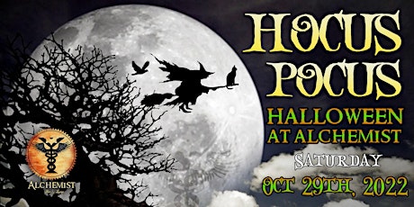 HOCUS POCUS Halloween Party at Alchemist  primärbild