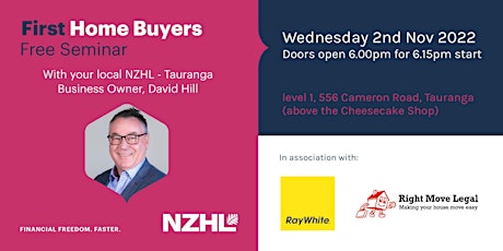 First Home Buyers Seminar  - Tauranga 2nd November 2022 primary image