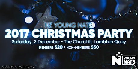 Young Nats Christmas Party 2017 primary image