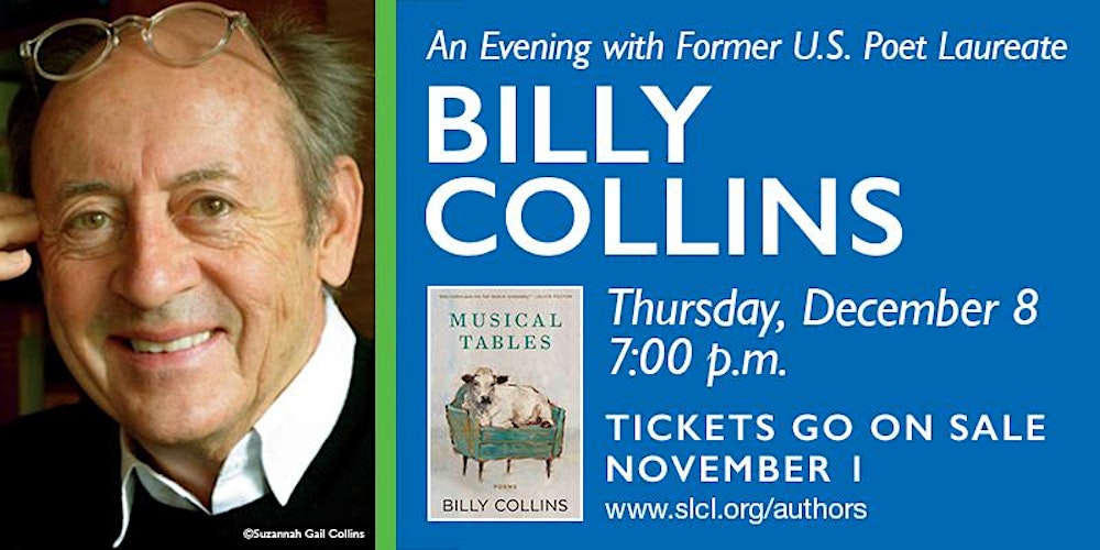 An Evening with Billy Collins Tickets, Thu, Dec 8, 2022 at 7:00 PM ...