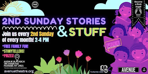 Imagen principal de 2nd Sunday Storytime 2024 @ The Ave