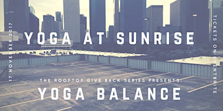 The Rooftop GBS - Sunrise Yoga with Yoga Balance primary image