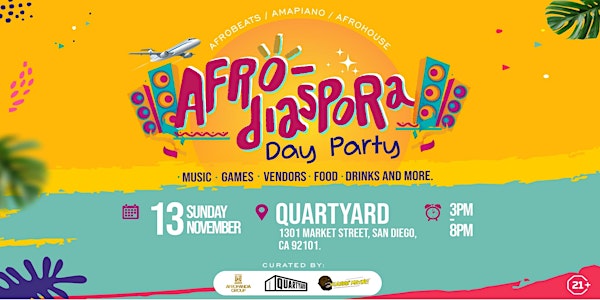 Afrodiaspora Day Party - Afrobeats, Afrohouse, Amapiano & More.