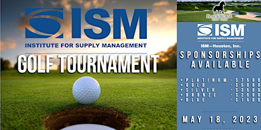 2023 ISM-Houston Annual Golf Tournament