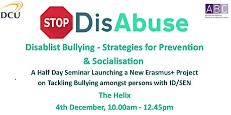  Disablist Bullying - Strategies for Prevention and Socialisation primary image