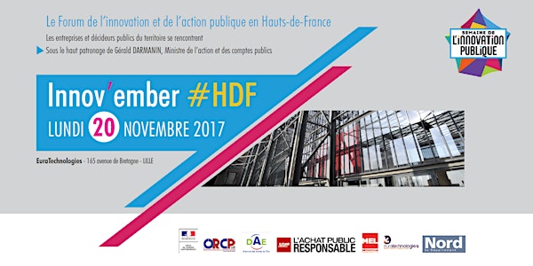 INNOV'EMBER - Le forum de l'innovation et de l'action publique - Inscriptio...