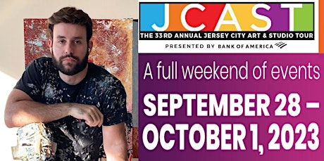 JCAST 33rd Annual Jersey City Art & Studio Tour 2023 Tarik Mendes Open Art