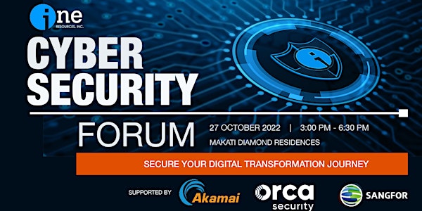 iOne Cybersecurity Forum (RSVP)