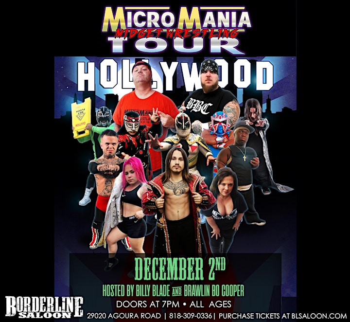MICRO MANIA is BACK at the Borderline Saloon December 2nd! image