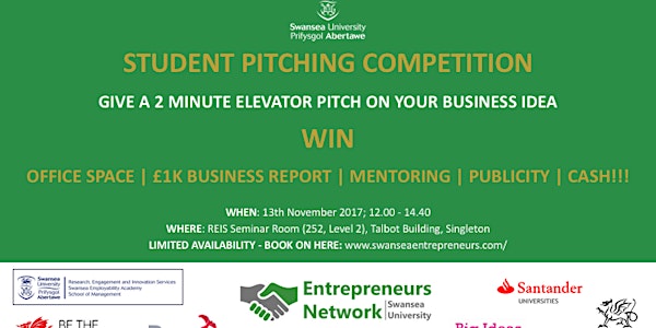 Student Pitching Competition & Student Incubation Lab Launch