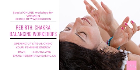 Women Rebirth: 7 Workshops Series To Balance Your Chakras