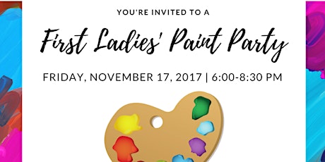 First Ladies' Paint Party primary image