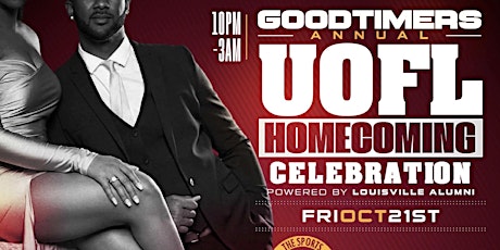 Goodtimers "UofL Alumni Homecoming" Celebration primary image