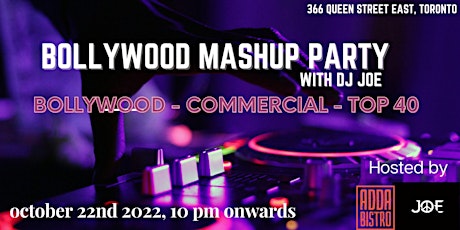 Bollywood Mashup party @ Adda Bistro primary image