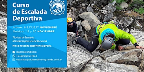 Imagen principal de Curso de Escalada Deportiva