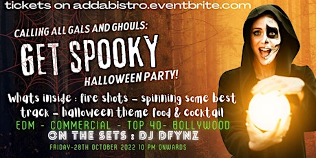 Haunted Halloween ! Spooky party with DJ DFYNZ