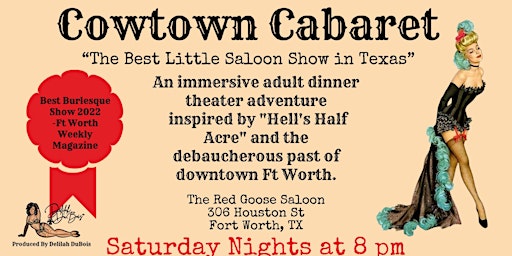 Cowtown Cabaret: The Best Little Saloon Show in Texas