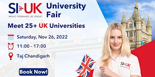 UK University  Fair in Chandigarh on November 26, 2022