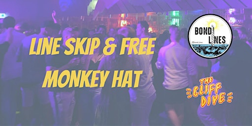 Cliff Dive Line Skip & Monkey Hat Cocktail