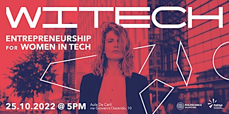 Immagine principale di WITECH | Entrepreneurship for Women in Tech 