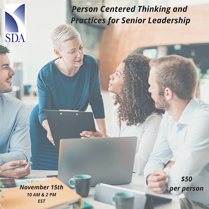 Person Centered Thinking and Practices for Senior Leadership image
