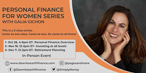 Personal Finance for Women Series