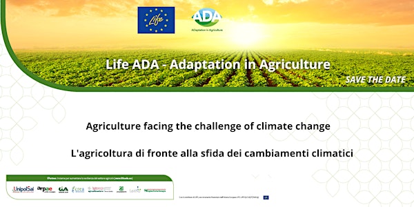 Agriculture facing the challenge of climate change