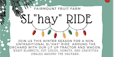Holiday Sl”hay” Ride