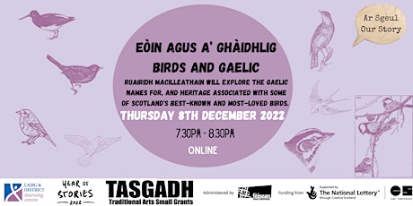 Eòin agus a'Ghàidhlig / Birds & Gaelic with Roddy Maclean