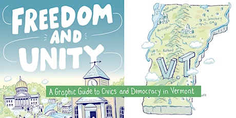 Primaire afbeelding van The Center for Cartoon Studies Freedom and Unity Comic Launch