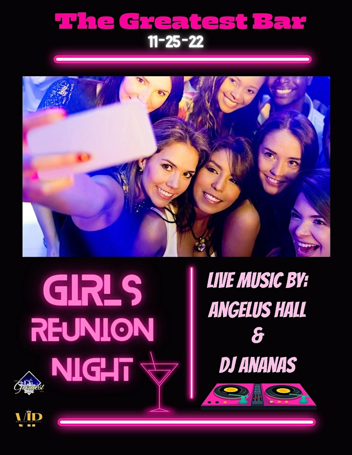 Ladies Reunion Night @ The  Greatest Bar image