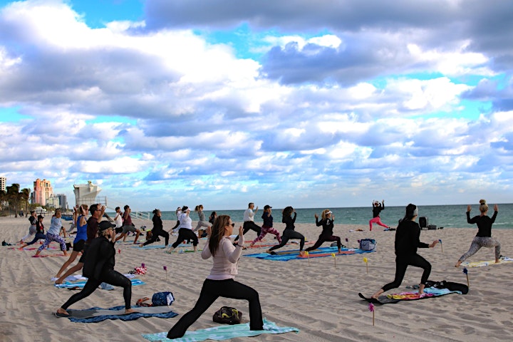 A Special Thanksgiving Day Beach Yoga Grace, Grit & Gratitude Flow image
