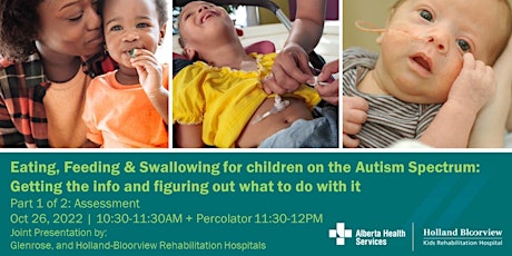 Eating, Feeding & Swallowing for children on the Autism Spectrum: Part 1