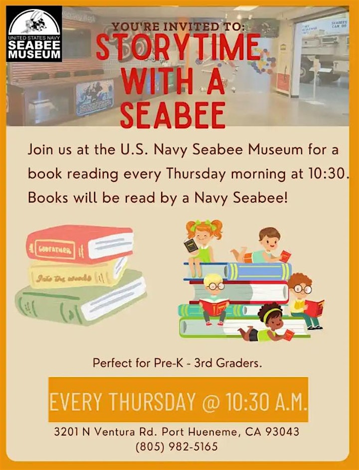 Storytime With a Seabee image