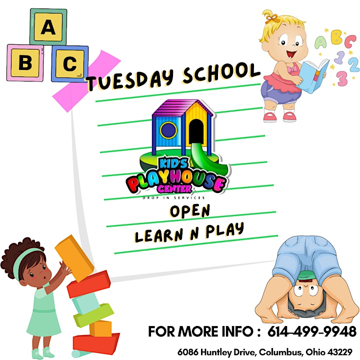 Tuesday School (PreSchoolers for Ages 2-5) image