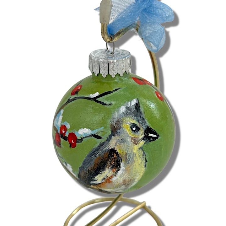 Songbirds of Maryland Ornament Painting Class image
