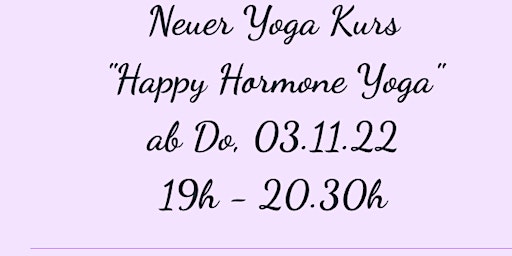 Yogakurs Happy Hormone
