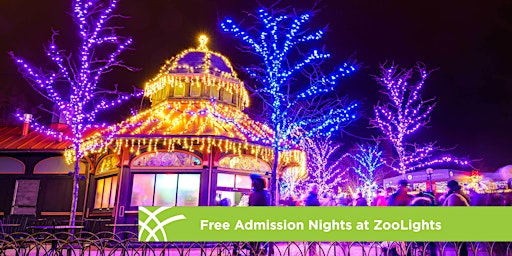 ZooLights | Free Admission Monday Nights | Select Dates Listed Below