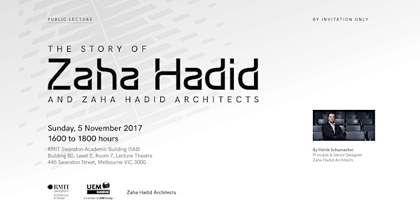 The Story of Zaha Hadid and Zaha Hadid Architects (Public Lecture)
