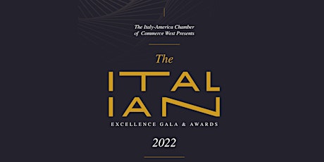 Italian Excellence Gala & Awards 2022 primary image