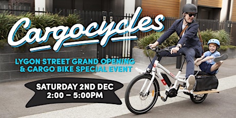 Cargocycles Grand Opening & cargo bike special event primary image