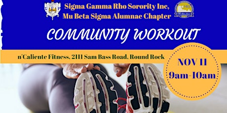 Mu Beta Sigma Community Workout